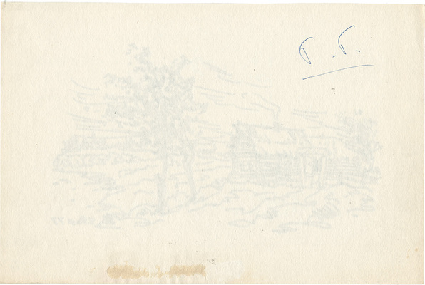 Рыбченков Борис Фёдорович. Деревенский дом